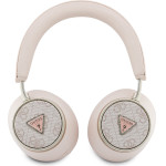 Guess Pu 4G Triangle Logo Enc Wireless Headphone Pink - (GUBHC15P4MRCTP)