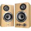 Genius Speakers 2.0 - SP-HF1812BT - 50W RMS, Bluetooth 5.3, Pine Wood - (GENIUS-SP-HF1812BT-PINE)