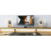 Genius Speakers 2.0 - SP-HF400 - 10W RMS, Dark Brown - (GENIUS-SP-HF400-DARK)