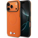 BMW Case M Fw Logo Metal Magsafe For Iphone 17 Pro Orange - (BMHMP17L25PFWSMO)