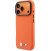 BMW Case M Metal Logo Magsafe For Iphone 17 Pro Max Orange - (BMHMP17X25PFWKCKO)