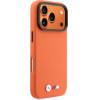 BMW Case M Metal Logo Magsafe For Iphone 17 Pro Max Orange - (BMHMP17X25PFWKCKO)