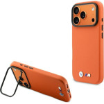 BMW Case M Metal Logo Magsafe For Iphone 17 Pro Orange - (BMHMP17L25PFWKCKO)