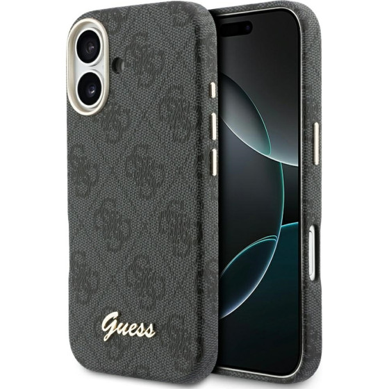 Guess Case 4G Script Magsafe For Iphone 17 Black - (GUHMP17S5P4FWMSK)
