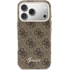 Guess Case 4G Script Magsafe For Iphone 17 Pro Max Brown - (GUHMP17X5P4FWMSW)