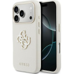 Guess Case Fw Resin Logo For Iphone 17 Pro Max Beige - (GUHCP17X5PS4RGGE)
