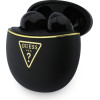 Guess Tws Earphones Gold Line Triangle Black - (GUTWSA15HETK)