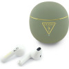 Guess Tws Earphones Gold Line Triangle Khaki - (GUTWSA15HETN)