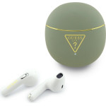 Guess Tws Earphones Gold Line Triangle Khaki - (GUTWSA15HETN)