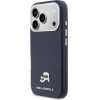 Karl Lagerfeld Case Karl & Choupette Head Pins Saffiano Magsafe For Iphone 17 Pro Max Blue - (KLHMP17X6PFKCLB)