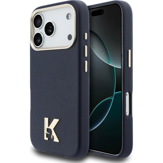 Karl Lagerfeld Case Karl Head Logo Magsafe For Iphone 17 Pro Blue - (KLHMP17L5PGFKHGB)
