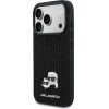 Karl Lagerfeld Case Rhinestones Karl&Choupette Pin For Iphone 17 Pro Black - (KLHCP17L6PRKCLK)