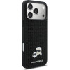 Karl Lagerfeld Case Rhinestones Karl&Choupette Pin For Iphone 17 Pro Max Black - (KLHCP17X6PRKCLK)