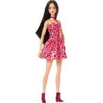 Mattel Barbie: Style Basic Series - Barbie Fashionista - Leopard Dress (JJN59)