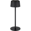 Goobay Wireless Led Table Lamp, Size S, 25 cm, Black - (77675)