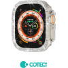 COTECi Pc Diamond Border Shell Apple Watch, 49mm /transparent/
