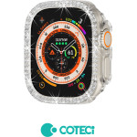 COTECi Pc Diamond Border Shell Apple Watch, 49mm /transparent/