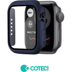 COTECi Pc Integrated Shell + Tempered Glass Apple Watch, 45mm /blue/