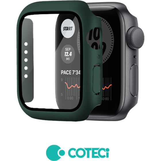 COTECi Pc Integrated Shell + Tempered Glass Apple Watch, 45mm /green/