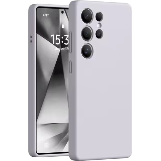 Nordic Case Liquid Silicone Samsung S25 Ultra /Lavander blush/