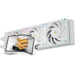 Thermalright Water Cooling WONDER VISION 360 UB ARGB White - 6.67 inch Curve OLED Display - (WONDER-VISION-360-UB-ARGB-WH)