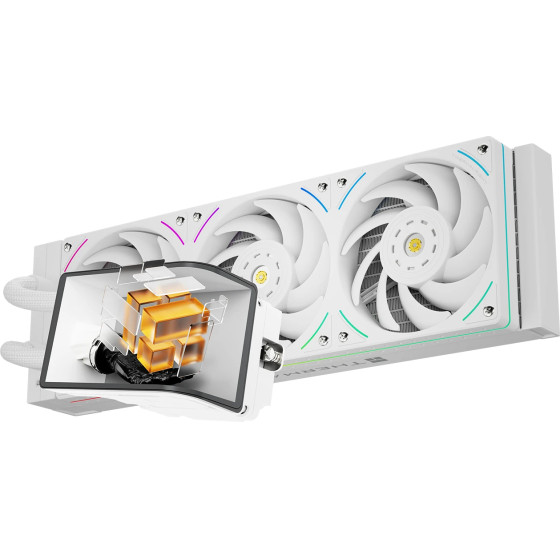 Thermalright Water Cooling WONDER VISION 360 UB ARGB White - 6.67 inch Curve OLED Display - (WONDER-VISION-360-UB-ARGB-WH)