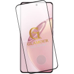 Idol 1991 Tempered Glass Realme 16 Pro Plus 6.8'' 9H 0.30mm Glamour Full Cover 3D Edge Glue Finger Unlock BLACK