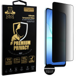 Idol 1991 Tempered Glass Samsung A37 5G 6.7'' 9H 0.25mm Premium Privacy Antispy Semi Curved Full Glue BLACK