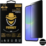 Idol 1991 Tempered Glass Samsung A37 5G 6.7'' 9H 0.25mm Privacy Antispy Semi Curved Full Glue BLACK