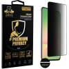 Idol 1991 Tempered Glass Samsung A57 5G 6.7'' 9H 0.25mm Premium Privacy Antispy Semi Curved Full Glue BLACK