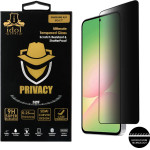 Idol 1991 Tempered Glass Samsung A57 5G 6.7'' 9H 0.25mm Privacy Antispy Semi Curved Full Glue BLACK
