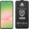 Idol 1991 Tempered Glass Samsung A57 5G 6.7'' 9H 0.25mm Titanium Semi Curved Full Glue BLACK