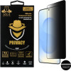 Idol 1991 Tempered Glass Samsung S26 5G 6.3'' 9H 0.25mm Privacy Antispy 3D Semi Curved Edge Glue Finger Unlock BLACK