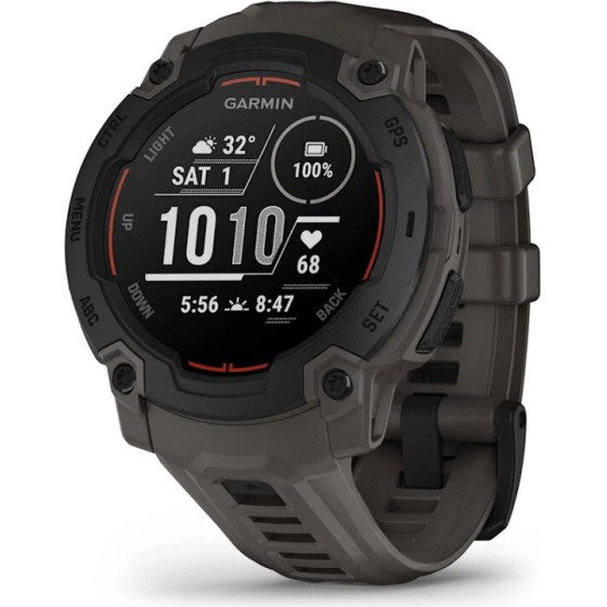 Garmin Instinct E 2.29 cm (0.9'') MIP 45 mm Digital 176 x 176 pixels Black GPS (satellite) - (010-02933-00)