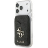 GUESS PU 4G Mirror MagSafe Cardslot Stand Black - (GUWMSMIP4GK)