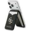GUESS PU 4G Mirror MagSafe Cardslot Stand Black - (GUWMSMIP4GK)