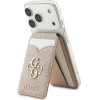 GUESS PU 4G Mirror MagSafe Cardslot Stand Pink - (GUWMSMIP4GP)