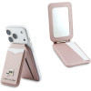 Karl Lagerfeld Mirror MagSafe Cardslot Stand Pink - (KLWMSMPGKCHPP)