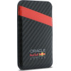 Red Bull Carbon MagSafe Wallet black - (RBCSMPUCAILK)
