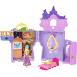 Mattel Disney Dolls: Disney Princess Small Dolls - Disney Princess Mini Dolls Rapunzels Palace (JDP61)