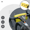 Rockbros 30110054006 Handlebar Bicycle Bag 2.2L - Yellow - (Rockbros-30110054006)