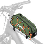Rockbros 30120045001 Road To Sky Bicycle Bag For The Top Frame tube, waterproof, 0.7L - Green - (Rockbros-30120045001)