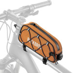 Rockbros 30120045004 Road To Sky Bicycle Bag For The Top Frame tube, waterproof, 0.7L - Orange - (Rockbros-30120045004)