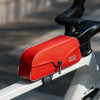 Rockbros 30120122004 Waterproof Bicycle Frame Bag With Magnetic Closure 0.9L - Red - (Rockbros-30120122004)