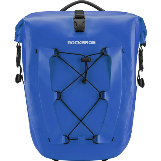 Rockbros 30140022004 Waterproof Bicycle Bag 25-32L - Blue - (Rockbros-30140022004)