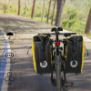 Rockbros 30140022005 Waterproof Bicycle Pannier 25-32L - Yellow - (Rockbros-30140022005)