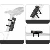 Rockbros 32140003001 Foldable Bicycle Lock With Key And handle, 88cm - Black - (Rockbros-32140003001)