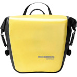 Rockbros AS-003-1Y Waterproof Bicycle Bag With Shoulder strap, front/Rear mounting, 10-14l - Yellow - (Rockbros-AS-003-1Y)