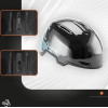 Rockbros Qunature 10130003004 Ski Helmet With Earmuffs, Snowboard Size M - Black - (Qunature-10130003004)