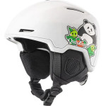 Rockbros Qunature 10130003005 Ski Helmet With Earmuffs Panda Snowboard For Kids Size M - White - (Qunature-10130003005)